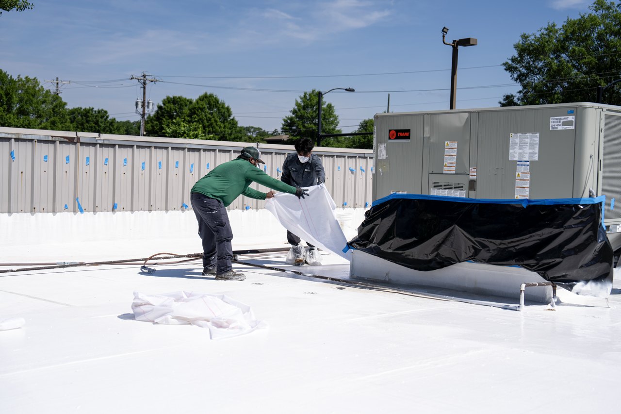 Silicone Roof Coating Systems in Birmingham